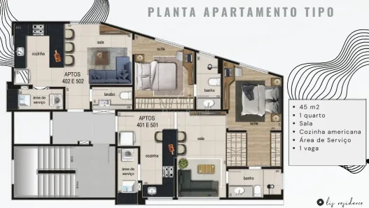 Apartamento com 1 Quarto à venda, 75m² no Vila Paris, Belo Horizonte