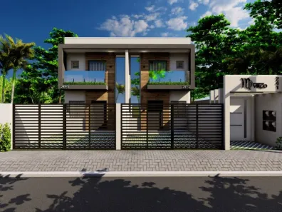 Sobrado com 3 Quartos à venda, 115m² no Sertãozinho, Matinhos