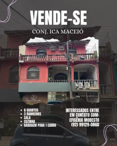 Casa com 6 Quartos à venda, 150m² no Nossa Senhora das Graças, Manaus