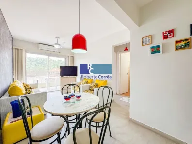 Apartamento com 2 Quartos à venda, 68m² no Jardim Las Palmas, Guarujá