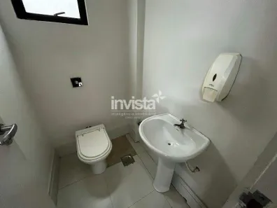 Sala Comercial para alugar, 55m² no Aparecida, Santos