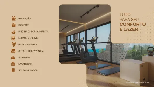 Apartamento com 1 Quarto à venda, 20m² no Merepe, Ipojuca