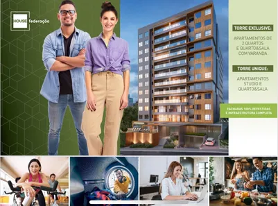 Apartamento com 1 Quarto à venda, 15m² no Federação, Salvador