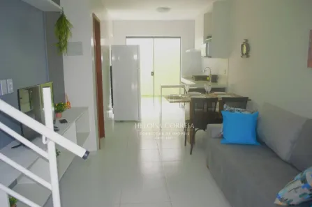 Casa de Condomínio com 2 Quartos para alugar, 75m² no Ponta Negra, Natal