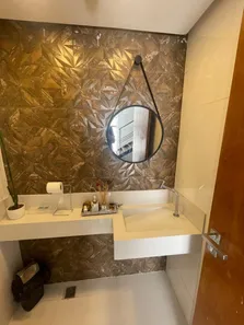 Casa com 5 Quartos para venda ou aluguel, 450m² no Alphaville (Abrantes), Camaçari