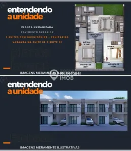 Casa de Condomínio com 3 Quartos à venda, 124m² no Centro, Lauro de Freitas