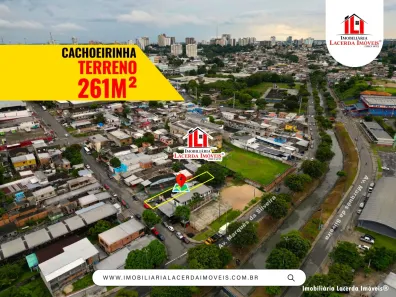 Lote/Terreno à venda, 261m² no Cachoeirinha, Manaus