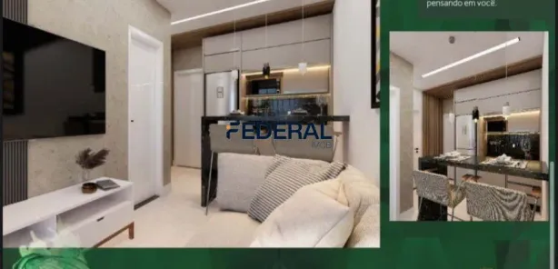Flat com 1 Quarto à venda, 29m² no Ponta de Serrambi, Ipojuca