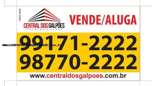 Galpão/Depósito/Armazém para alugar, 450m² no Pirajá, Salvador