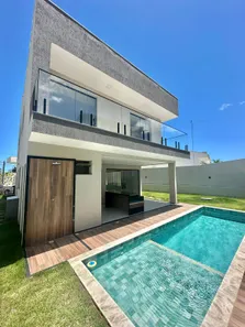 Casa de Condomínio com 4 Quartos à venda, 270m² no Alphaville (Abrantes), Camaçari