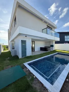 Casa de Condomínio com 4 Quartos para alugar, 464m² no Alphaville (Abrantes), Camaçari