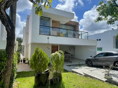 Casa com 5 Quartos para venda ou aluguel, 450m² no Alphaville (Abrantes), Camaçari