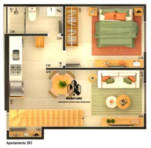Cobertura com 1 Quarto à venda, 82m² no Jardim Botânico, Rio de Janeiro