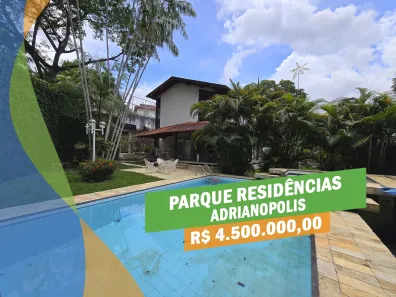 Casa de Condomínio com 4 Quartos à venda, 600m² no Adrianópolis, Manaus