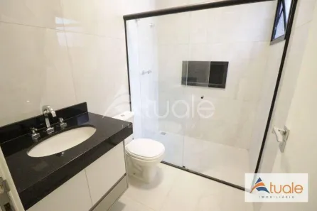 Casa de Condomínio com 3 Quartos para alugar, 165m² no Parque Brasil 500, Paulínia