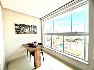 Apartamento com 1 Quarto para venda ou aluguel, 42m² no Setor Oeste, Goiânia
