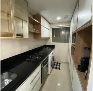 Apartamento com 2 Quartos para alugar, 56m² no Centro, Lauro de Freitas