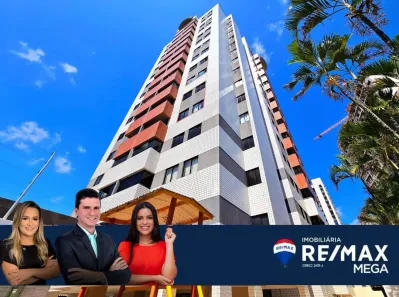 Apartamento com 3 Quartos para alugar, 68m² no Capim Macio, Natal