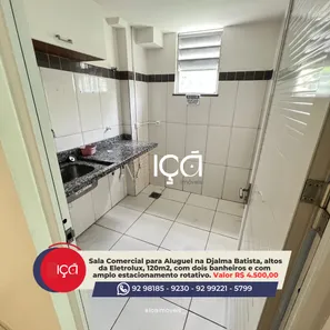 Ponto Comercial para alugar, 120m² no São Geraldo, Manaus