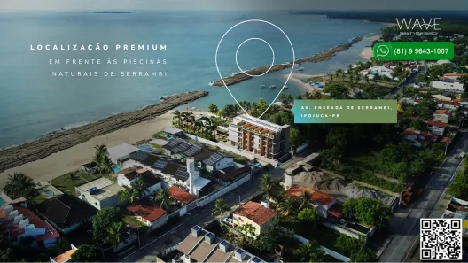 Flat com 1 Quarto à venda, 21m² no Enseadinha, Ipojuca