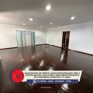 Apartamento com 3 Quartos para alugar, 228m² no São Geraldo, Manaus