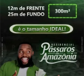 Lote/Terreno à venda, 300m² no , Iranduba