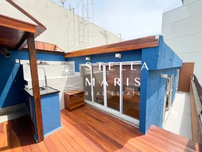 Cobertura com 3 Quartos para alugar, 138m² no Humaitá, Rio de Janeiro