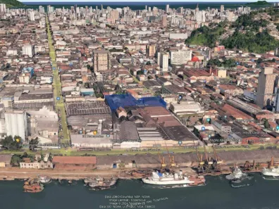Sala Comercial para alugar, 4200m² no Paquetá, Santos