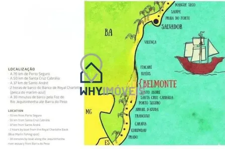 Lote/Terreno à venda, 643m² no Belmonte, 