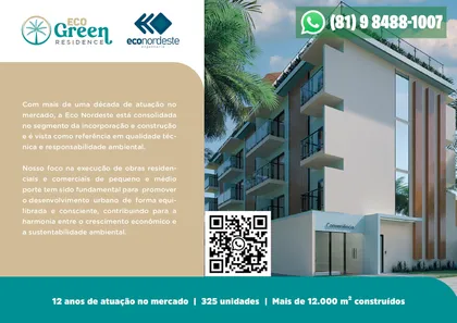 Flat com 1 Quarto à venda, 22m² no , Ipojuca