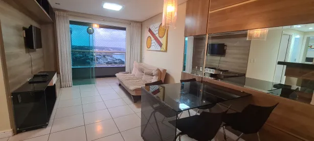 Apartamento com 2 Quartos para alugar, 65m² no Ponta Negra, Natal