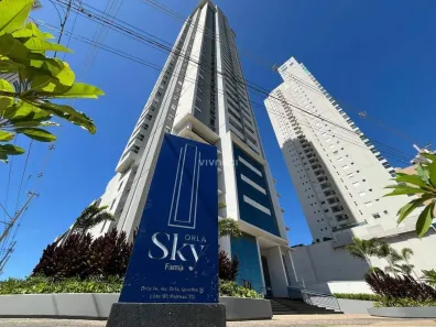 Apartamento com 3 Quartos para alugar, 109m² no Graciosa - Orla 14, Palmas