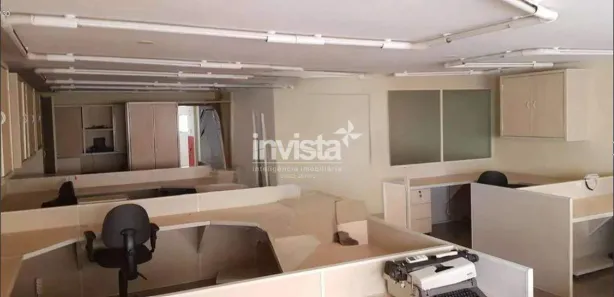 Sala Comercial para alugar, 115m² no Centro, Santos