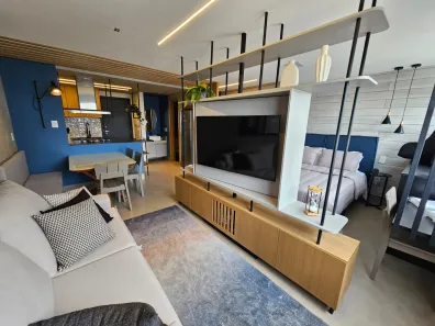 Flat com 1 Quarto para alugar, 42m² no Setor Marista, Goiânia
