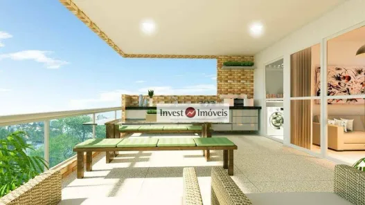 Apartamento com 3 Quartos à venda, 104m² no Vila Alzira, Guarujá