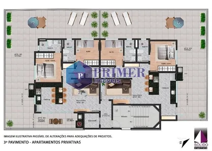 Cobertura com 3 Quartos à venda, 100m² no Lourdes, Belo Horizonte