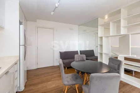 Apartamento com 1 Quarto para alugar, 39m² no Alto da Rua XV, Curitiba
