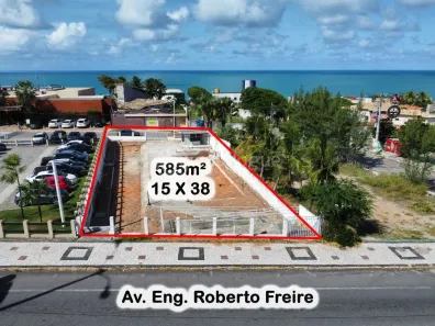 Lote/Terreno para venda ou aluguel, 585m² no Ponta Negra, Natal