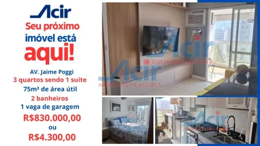 Apartamento com 3 Quartos para venda ou aluguel, 74m² no Barra Olímpica, Rio de Janeiro