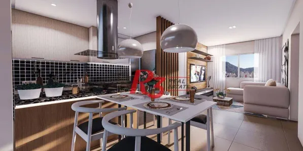Apartamento com 1 Quarto à venda, 56m² no Enseada, Guarujá