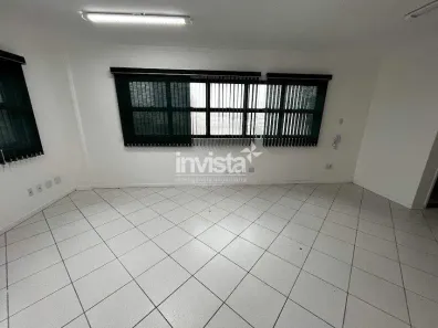 Sala Comercial para alugar, 38m² no Aparecida, Santos