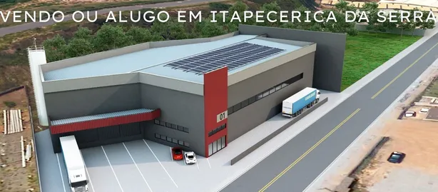 Galpão/Depósito/Armazém para venda ou aluguel, 2000m² no Parque Paraíso, Itapecerica da Serra