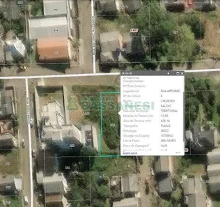 Lote/Terreno à venda, 425m² no Cruzeiro, Caxias do Sul
