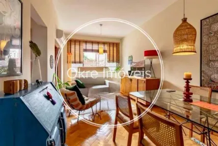 Apartamento com 2 Quartos à venda, 88m² no Humaitá, Rio de Janeiro