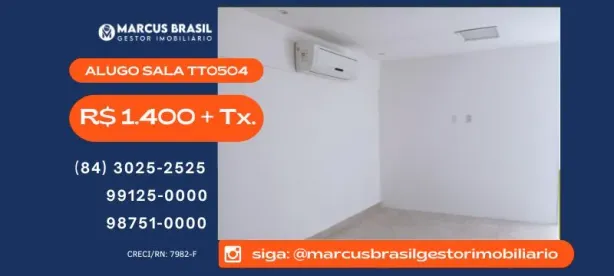 Sala Comercial para alugar, 34m² no Lagoa Nova, Natal