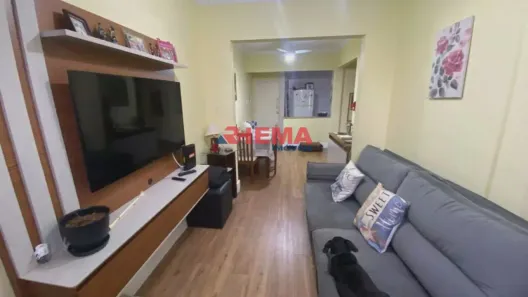 Apartamento com 1 Quarto à venda, 45m² no Boqueirão, Santos