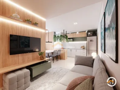 Apartamento com 2 Quartos à venda, 56m² no Vila Rosa, Goiânia