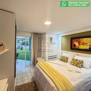 Flat com 1 Quarto à venda, 44m² no Porto de Galinhas, Ipojuca