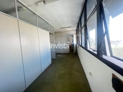 Sala Comercial para alugar, 142m² no Gonzaga, Santos
