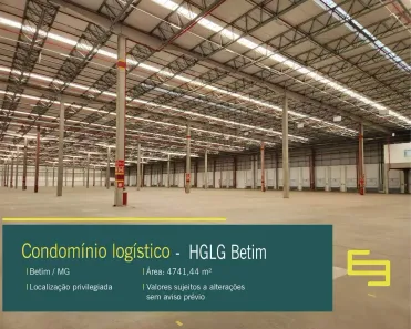 Galpão/Depósito/Armazém para alugar, 4741m² no Parque Industrial de Betim, Betim